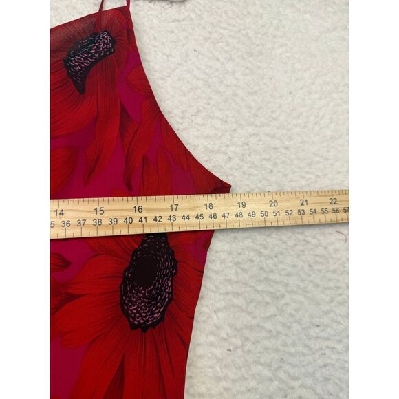 Vintage Y2K 90s Positive Attitude Size 16 Paisley 70s Retro Fairy Midi Dress - Picture 3 of 6